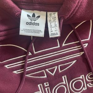 Adidas crop sweatshirt